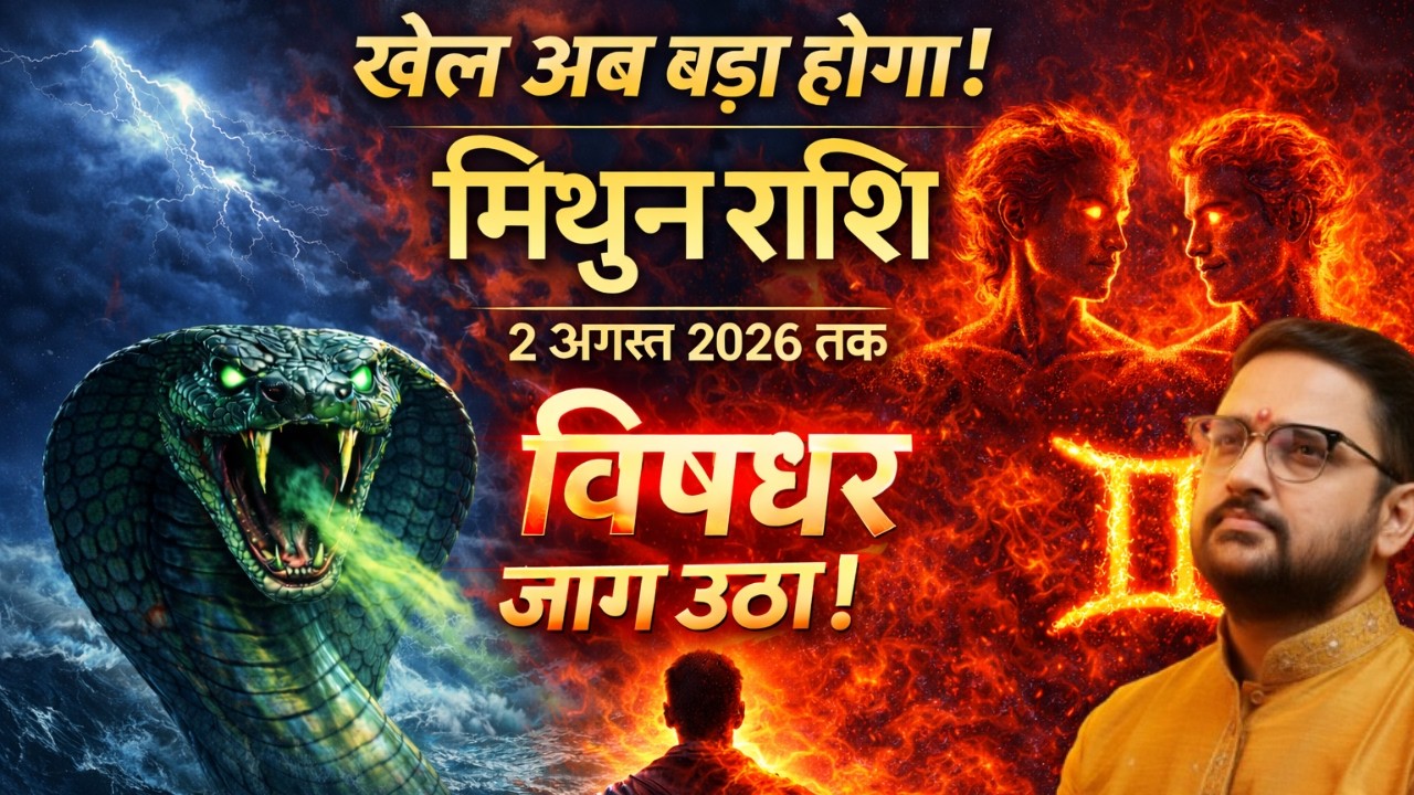 Mithun Rashi | राहु का गुप्त खेल शुरू | मिथुन राशि 2 August 2026 तक बड़ा बदलाव | Gemini