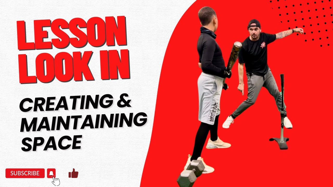 💢 Lesson Look In: Creating & Maintaining Space 💢 | Hitting Done Right - Youth Baseball