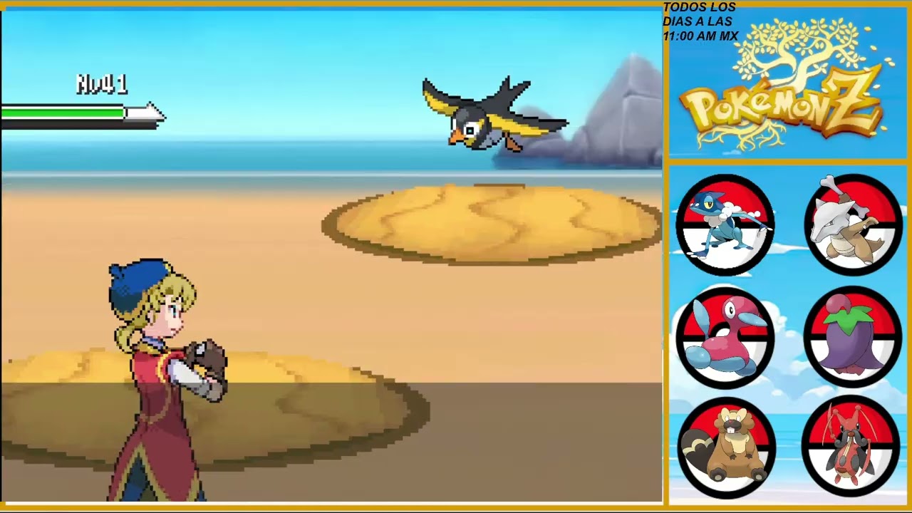 POKEMON Z #24 // MUCHO SHOW PARA LLEGAR A CIUDAD RELIEVE