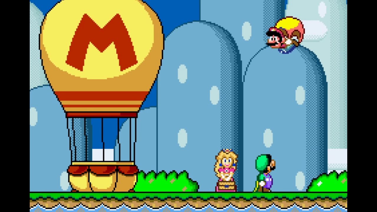 Super Mario Advance 2 Opening w/ SNES Sound Effects & Visuals