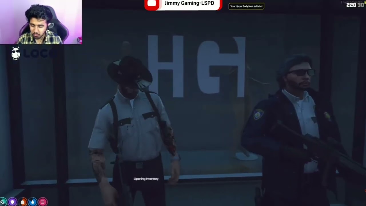 LSPD sandwiched by RED MAFIA(GTA V RP) VLTRP