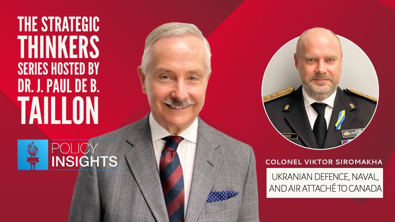 The Strategic Thinkers Series | 12 | Ukraine War Update with Col. Viktor Siromakha