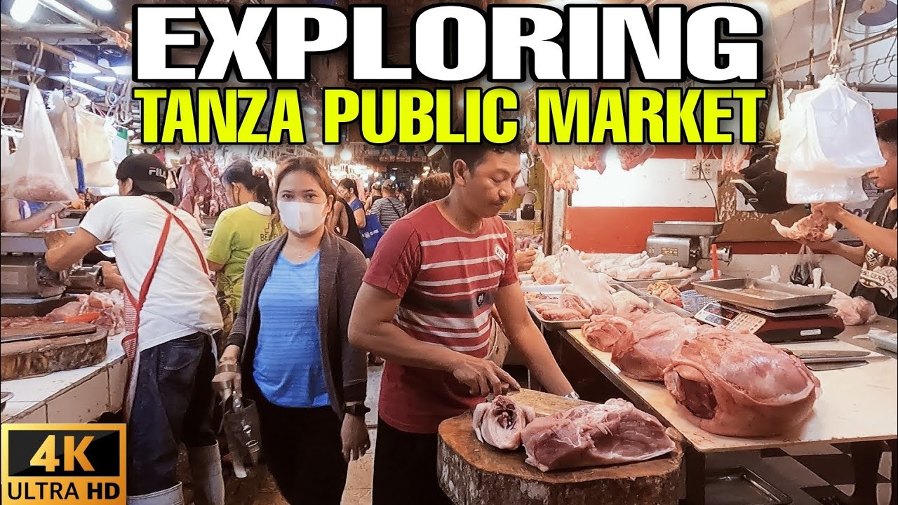 CHEAPEST WET MARKET IN CAVITE | TANZA MARKET TOUR [4K]