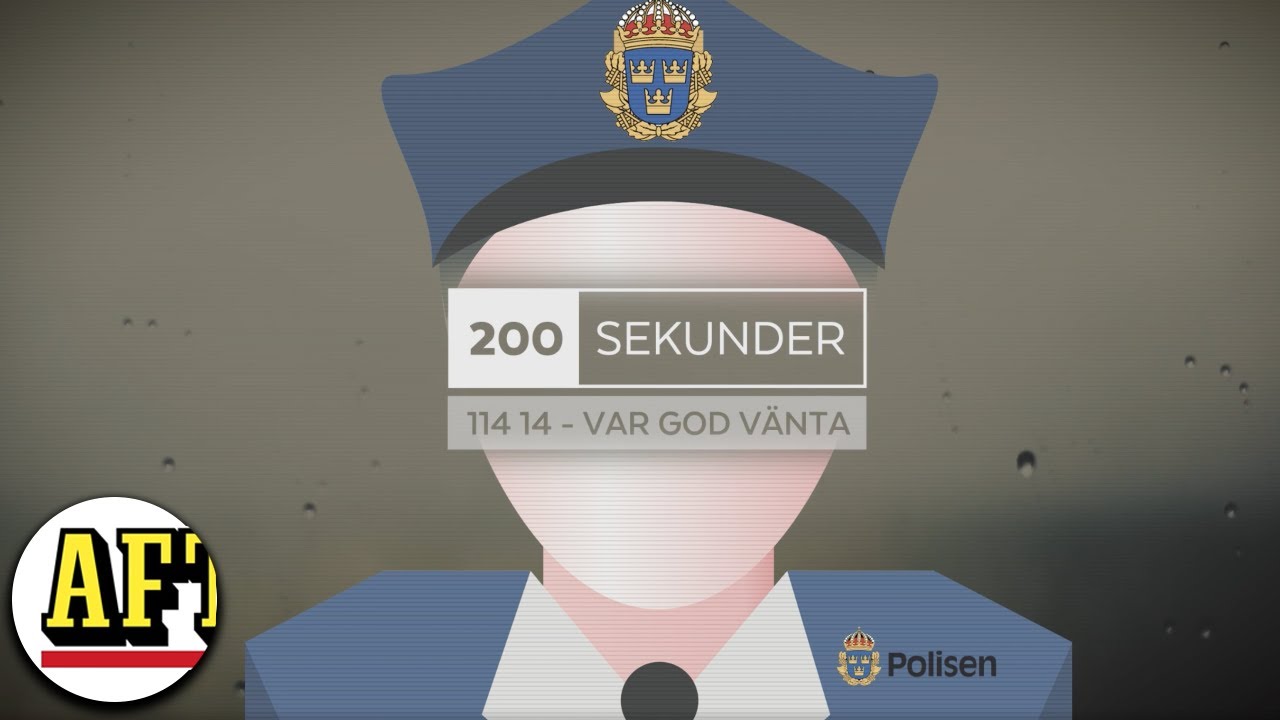 200 sekunder: 114 14 – var god dröj