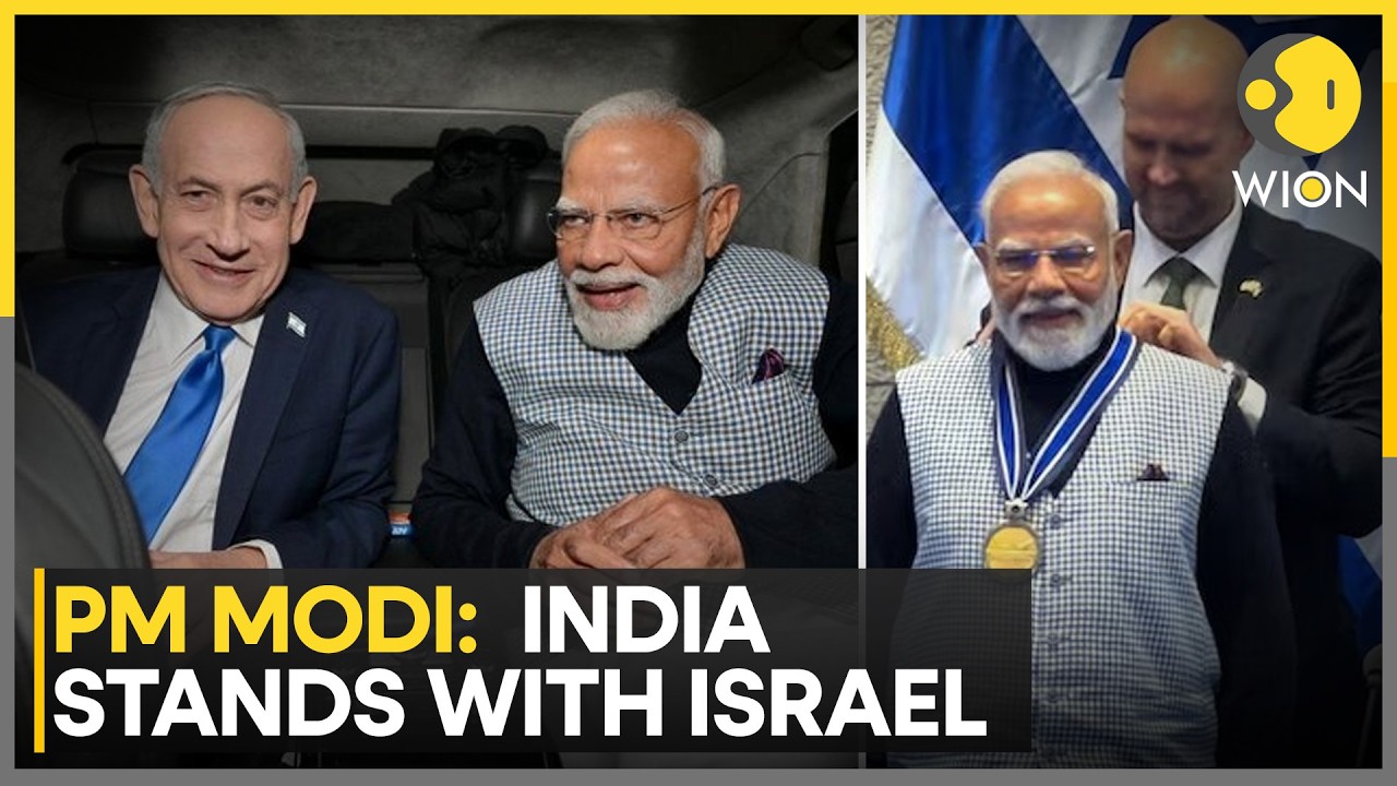 India-Israel Ties: PM Modi Receives 'Medal Of The Knesset' | WION News