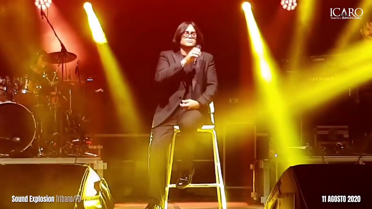 Renato Zero Tribute Band - ICARO - VIVO - Tribano (PD) 2020