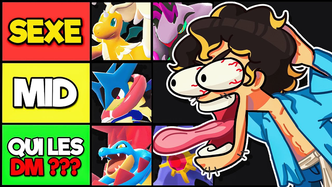 JE REACT ET CLASSE TOUTES LES MEGA DE POKEMON ZA