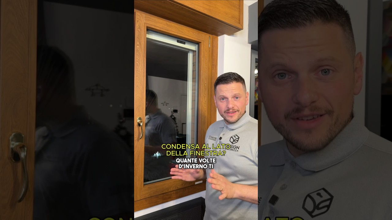 Condensa e finestre: qual &egrave; il nesso? 👀 #pvc #finestre #infissi #condensa #muffa #videotutorial
