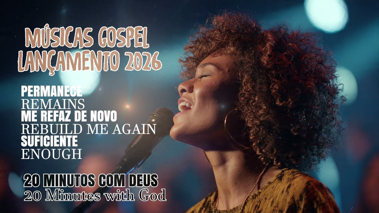 MÚSICAS GOSPEL LANÇAMENTO 2026   20 MINUTOS COM DEUS