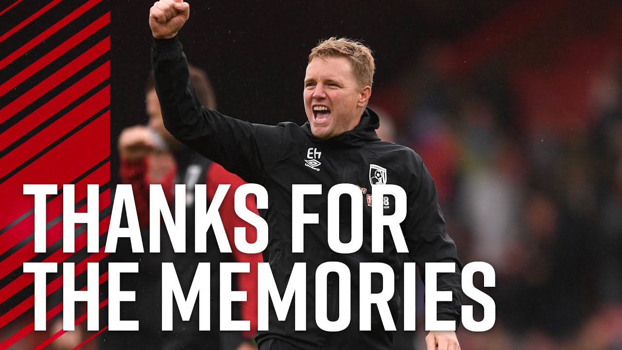 An emotional farewell to Eddie Howe ❤️