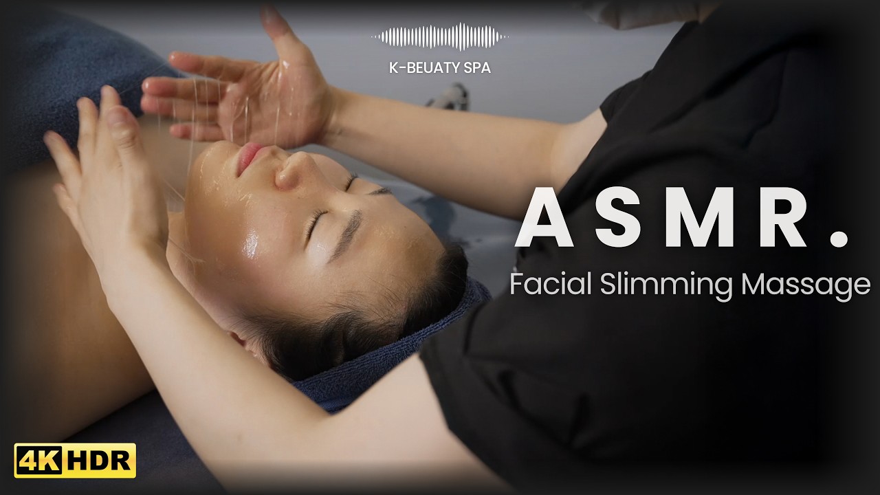K-POP Звезда Лицо ASMR | Глубокий Ритмичный Массаж Для Утончённого Лица | Реальные Звуки Массажа