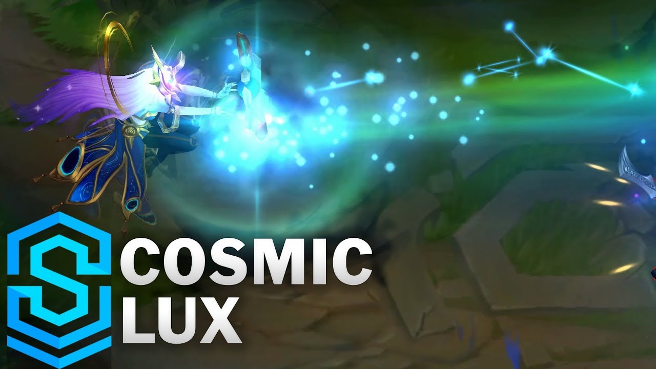 Cosmic Lux Skin Spotlight - League of Legends