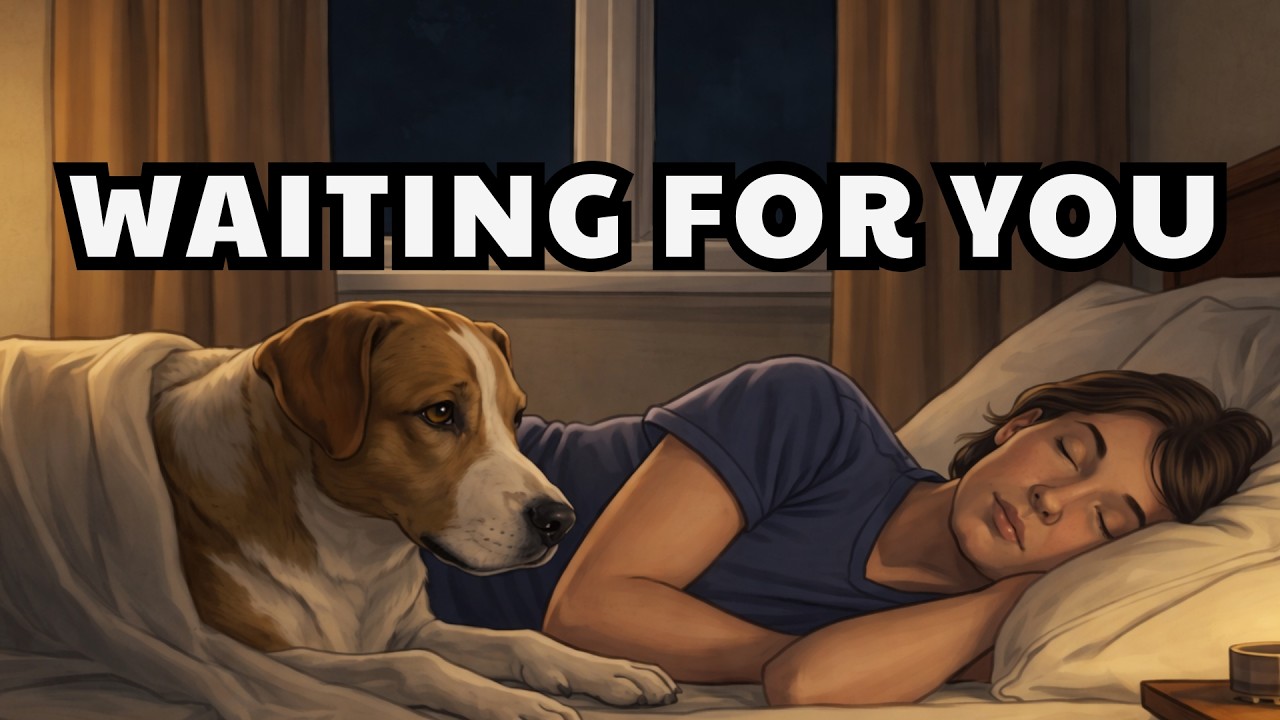 When Your Dog Looks at You Before Sleeping