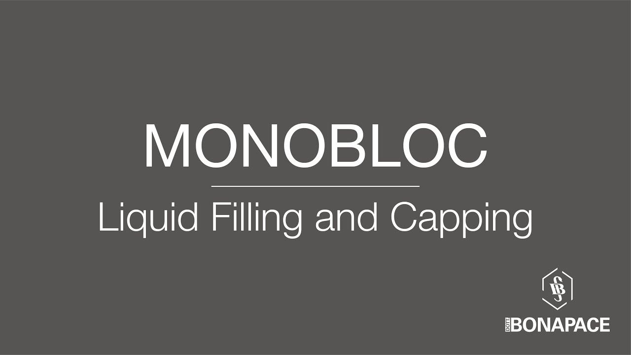 DOTT. BONAPACE / Liquid Filling and Capping Monobloc
