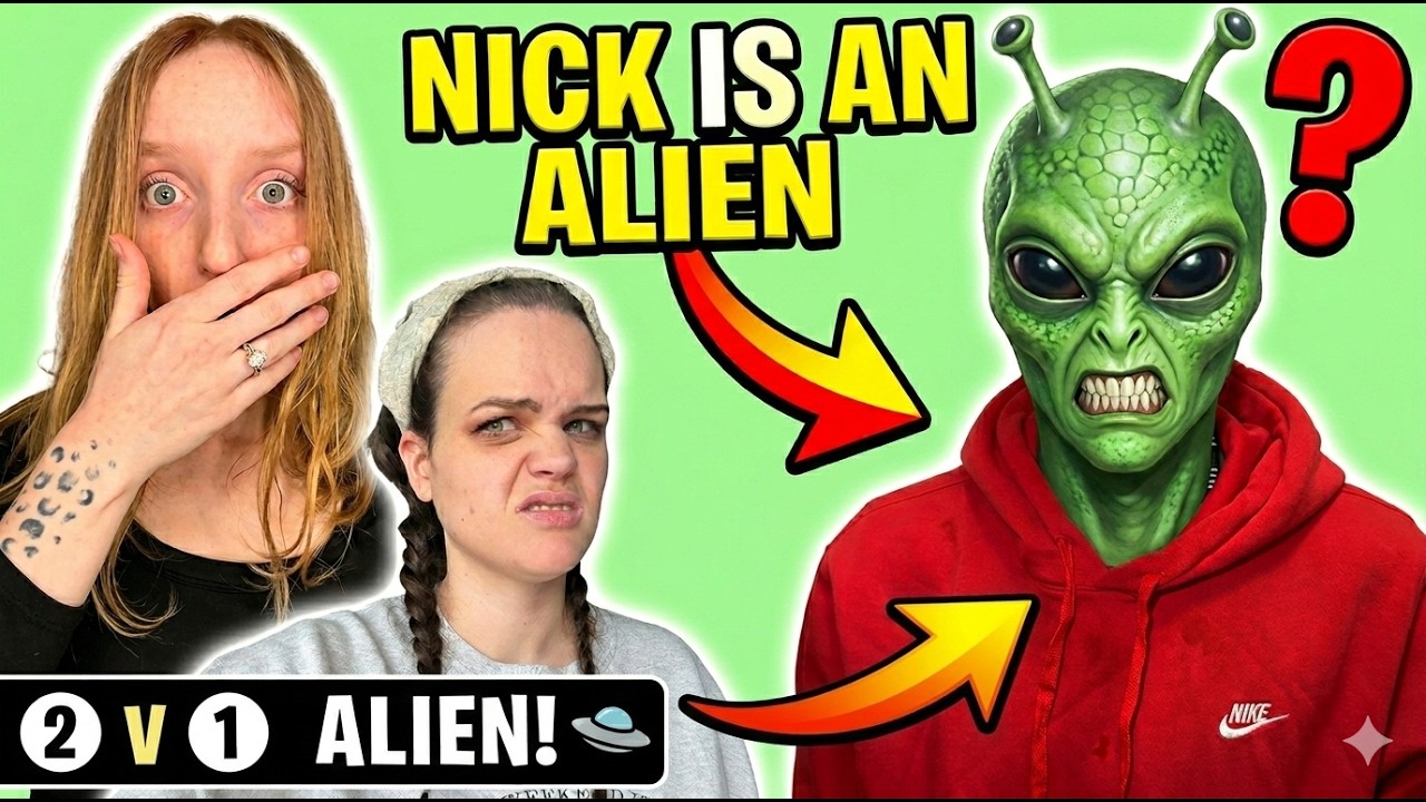 NICHOLE IS AN ALIEN👽🛸| THE GIRLS IN BLACK🤵🏼🫣
