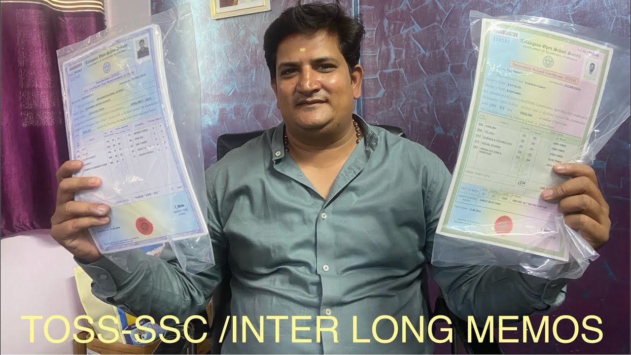 TOSS-SSC & INTER LONG MEMOS