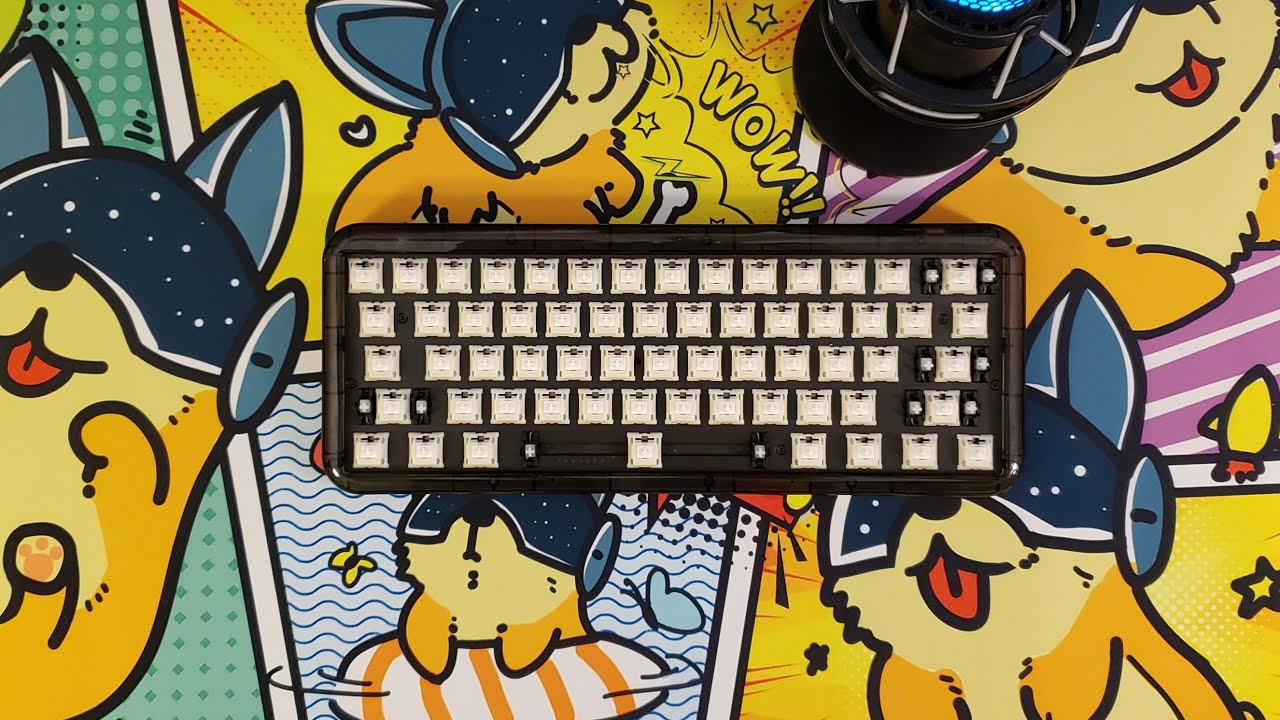 Mojo 60 Keyboard No Solder Re Build & Tofu 60 Re-Foam VoD