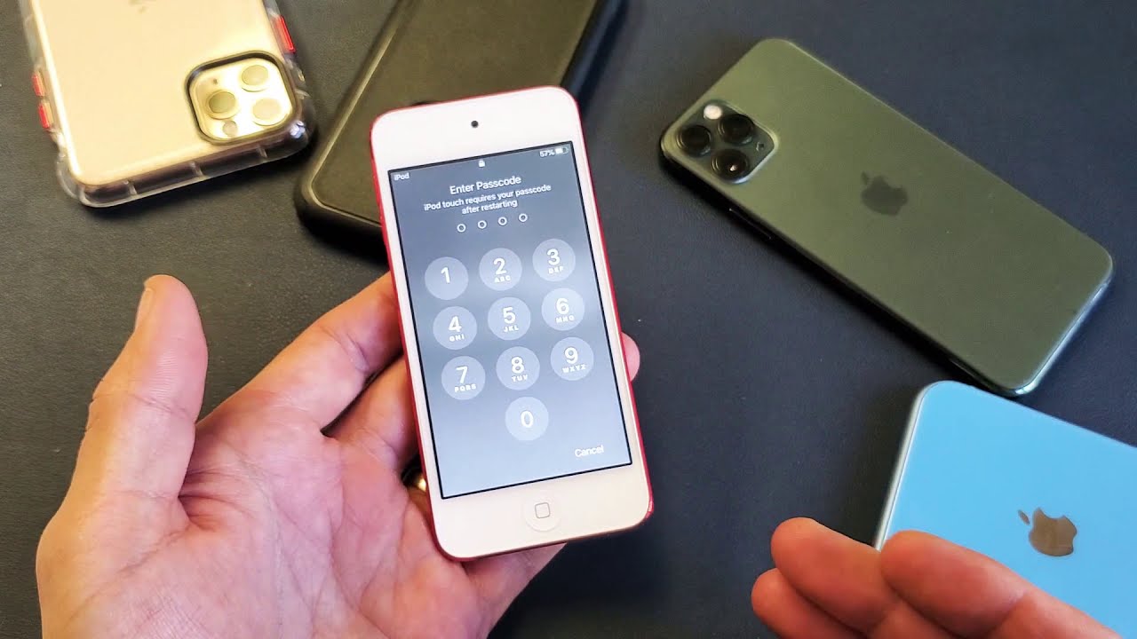 Все iPod Touch: как принудительно перезагрузить (1-го, 2-го, 3-го, 4-го, 5-го, 6-го, 7-го поколения)