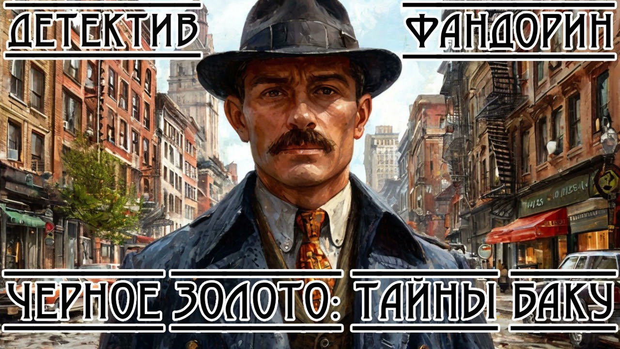 АУДИОКНИГА ДЕТЕКТИВ: ФАНДОРИН - ЧЕРНОЕ ЗОЛОТО: ТАЙНЫ БАКУ