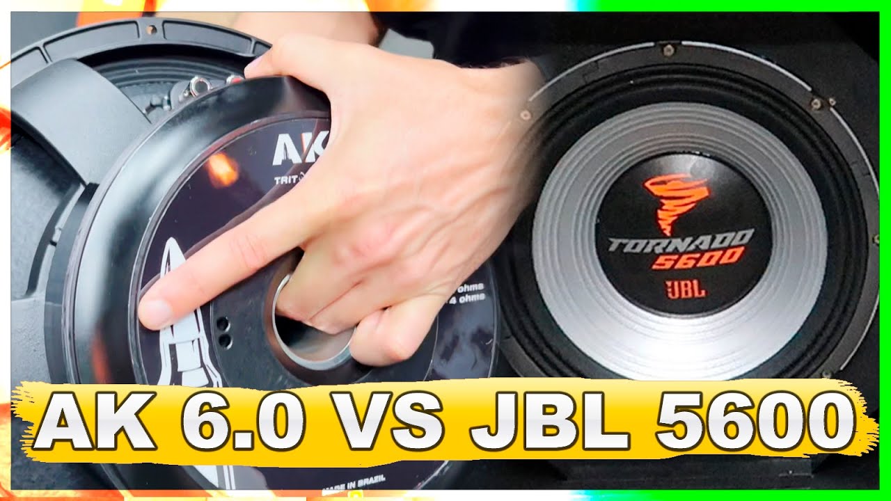 TRETA! JBL Tornado 5600 vs Triton AK 6.0 15 Pol