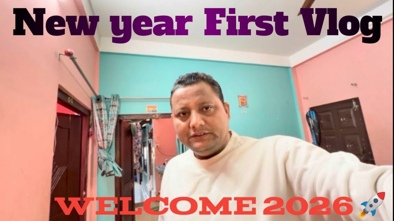 First vlog ! Happy new years 2026everyone💐