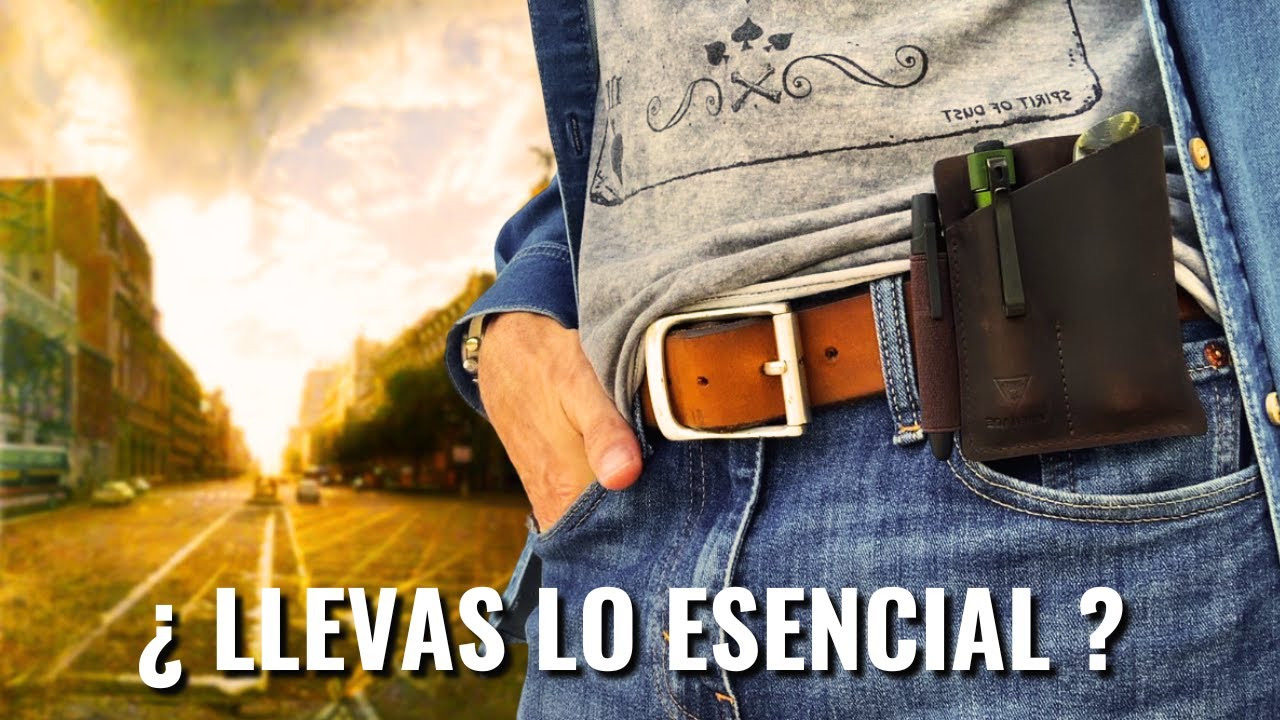 Supervivencia urbana en tu cinturón: Kit minimalista EDC