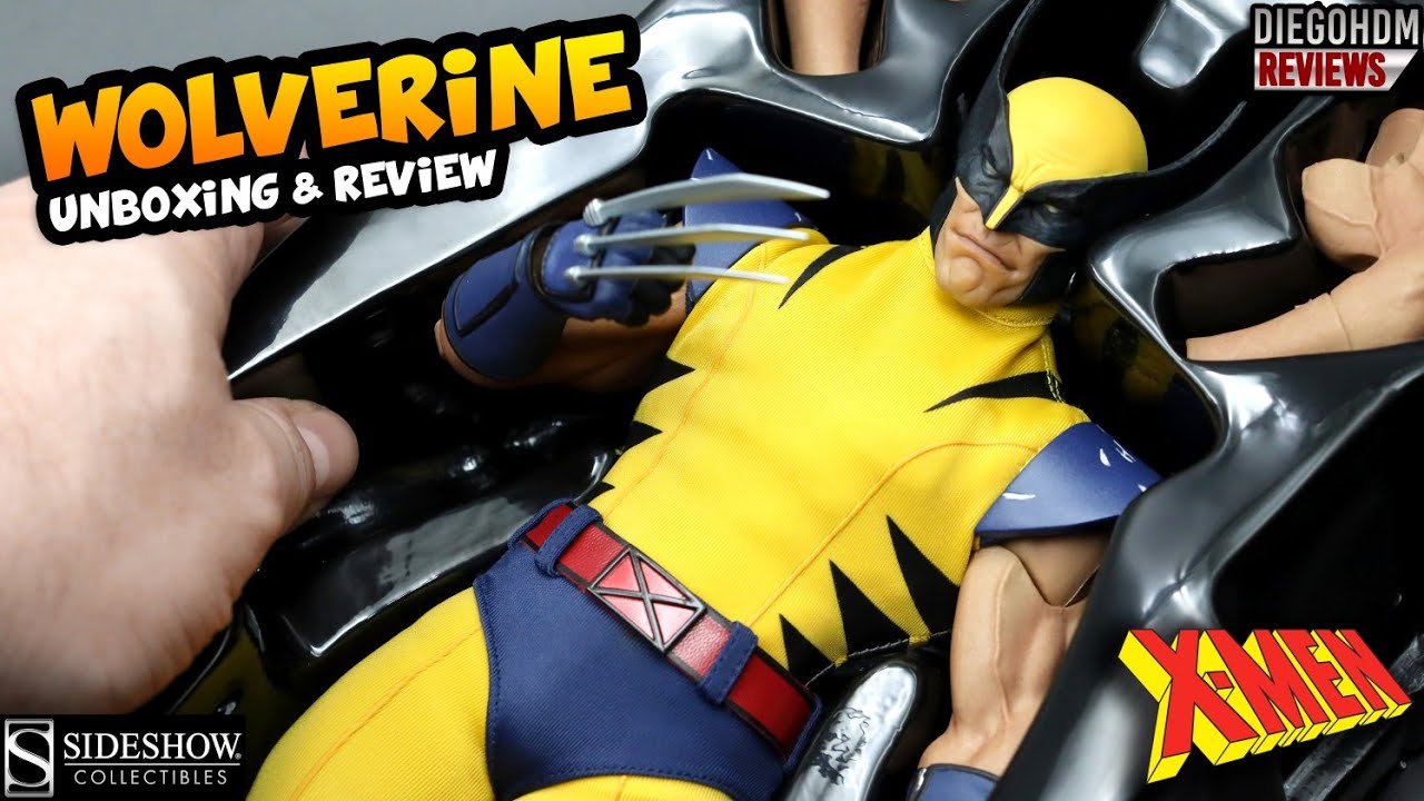 WOLVERINE Sideshow 1/6 Unboxing e Review BR / DiegoHDM