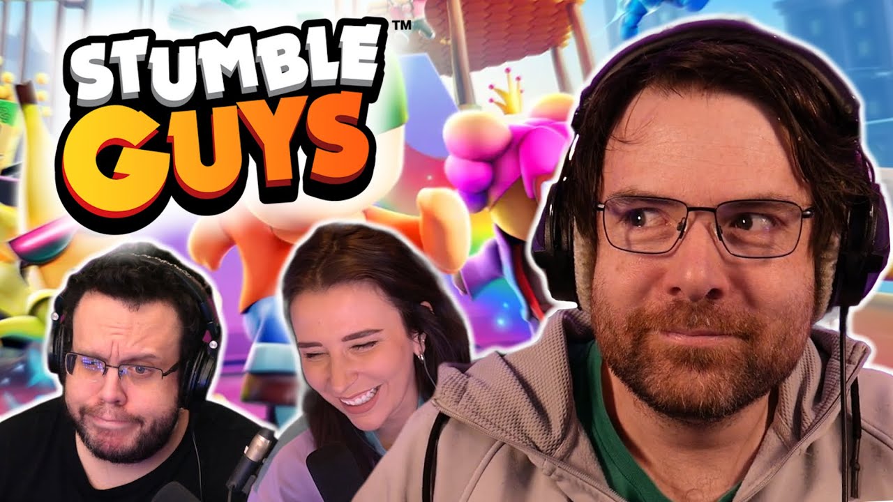 DÉCOUVERTE - Stumble Guys avec Mynthos & Gom4rt ! (Best-of Twitch)