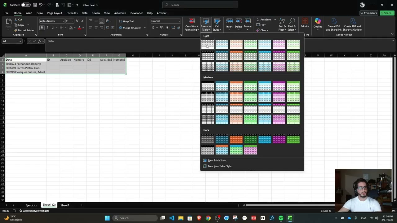 Clase Excel 3: Macros