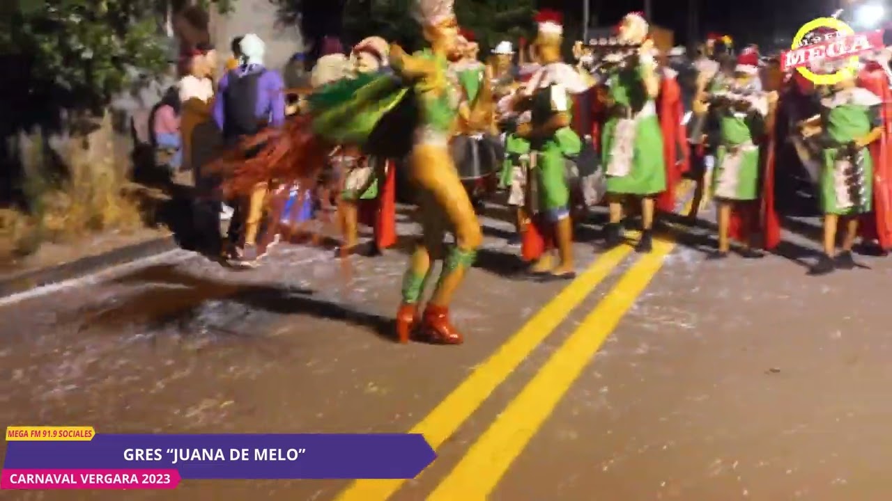 GRES “JUANA DE MELO” en el Carnaval de Vergara 2023 - Mega FM 91.9