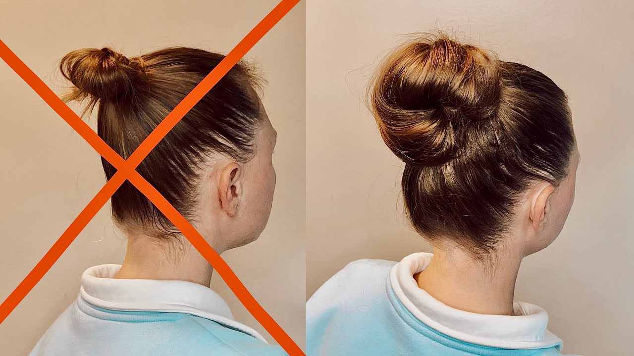 HOW TO:HIGH BEAUTIFUL BUN/MEDIUM, LONG HAIR