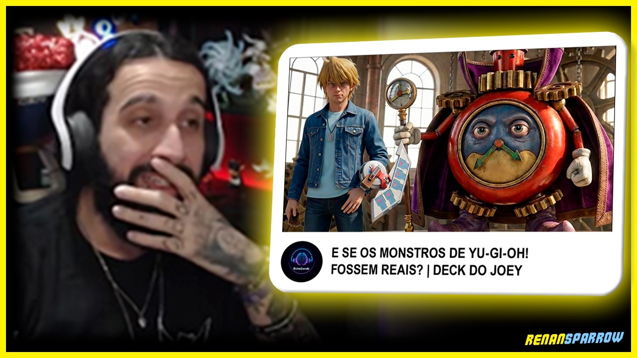 E se os monstros de Yu-Gi-Oh! fossem REAIS? | Deck do Joey // React EchogenAL