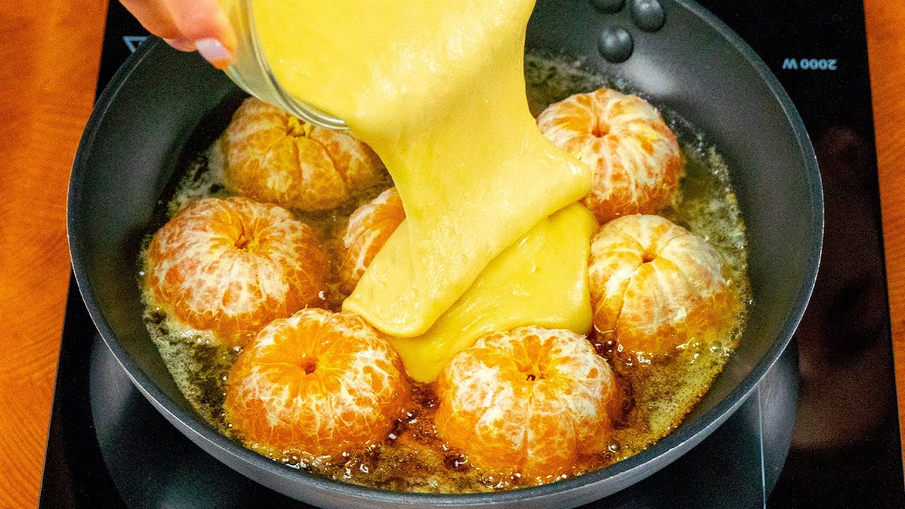 Le fameux dessert à la mandarine qui rend fou le monde entier !