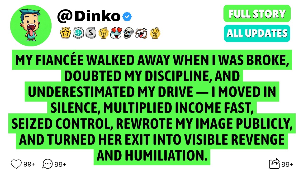 My fiancée walked away when I was broke, doubted my discipline, and underestimated my drive — I move