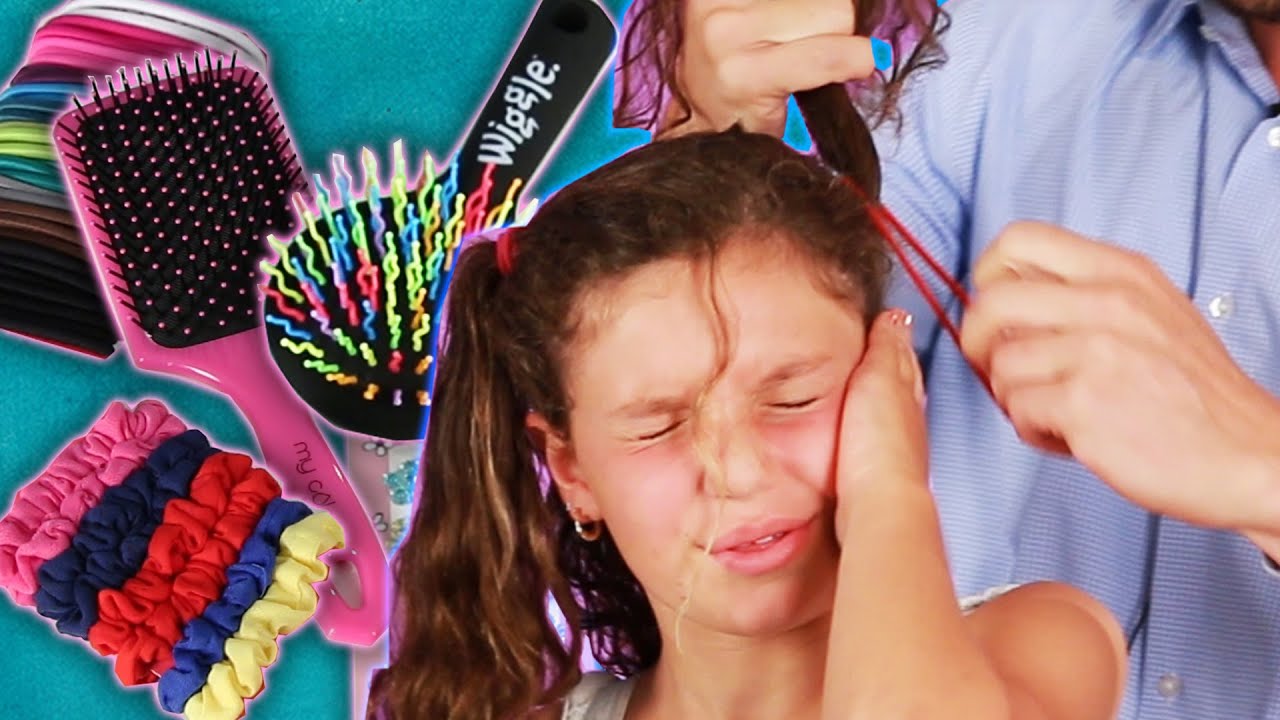 Fathers Do Their Daughter's Hair