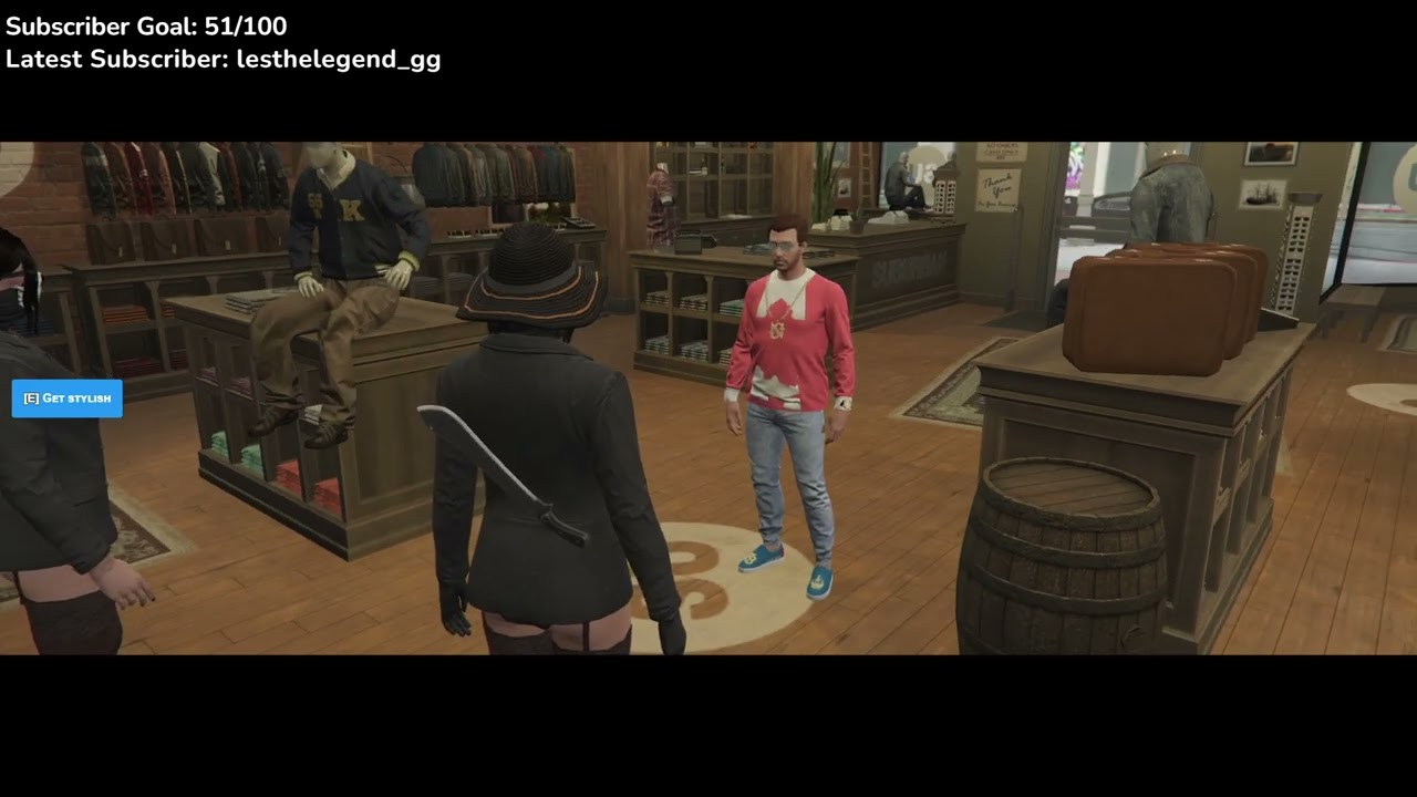 NoPixel WL - Funeral Strippers? SQUATS FOR SUBS -- #AUXENT  -- SHIRT GIVEAWAY AT SUBGOAL