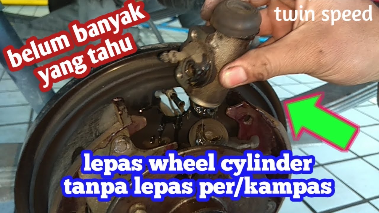 GANTI WHEEL CYLINDER BELAKANG MASTER REM BELAKANG MOBIL YANG BOCOR PENYEBAB REM BLONG