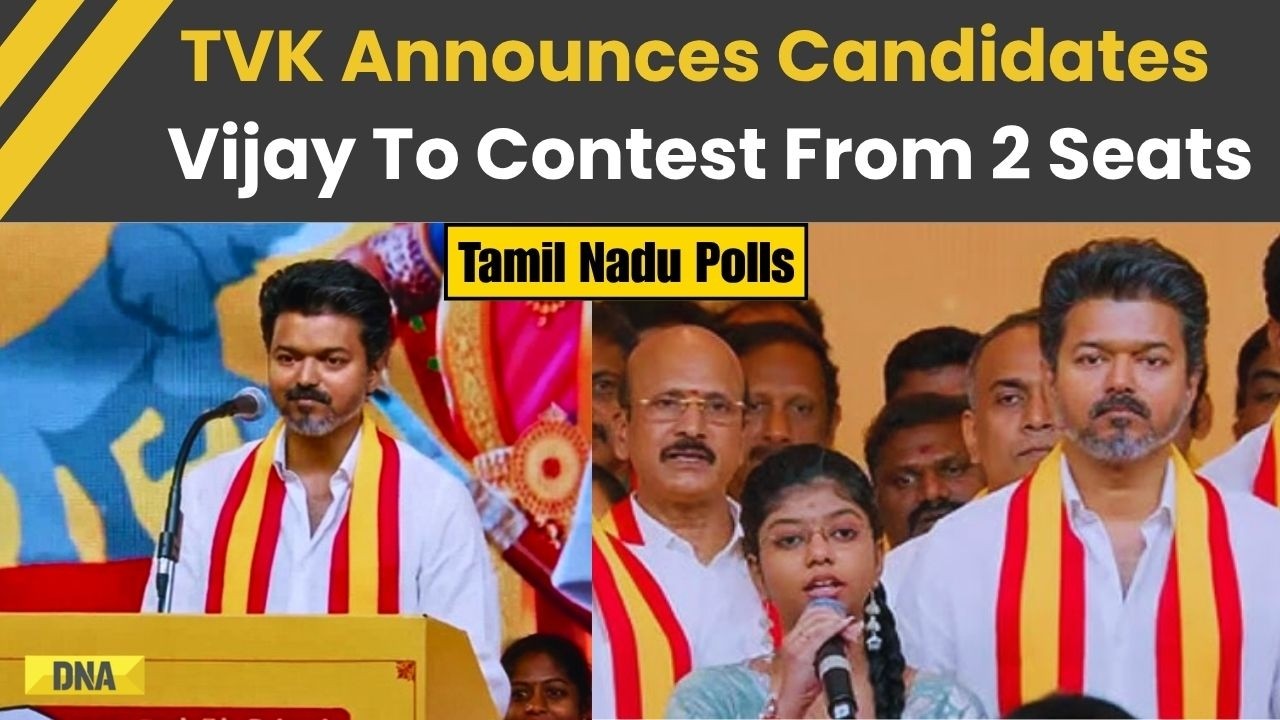 Tamil Nadu Elections: Vijay To Contest 2 Seats, Calls Tamil Nadu Polls Direct Fight Between With DMK
