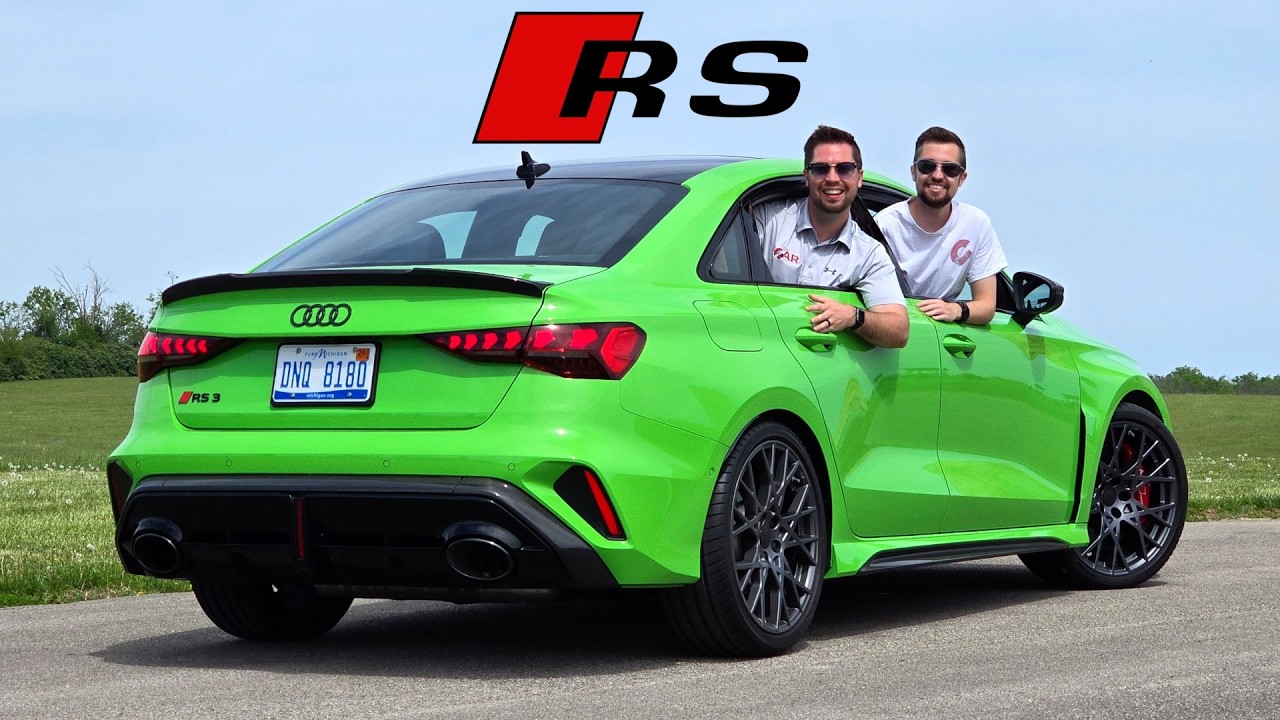 2026 Audi RS3 -- Jaw Dropping Performance + R8 Sound! (So FUN)