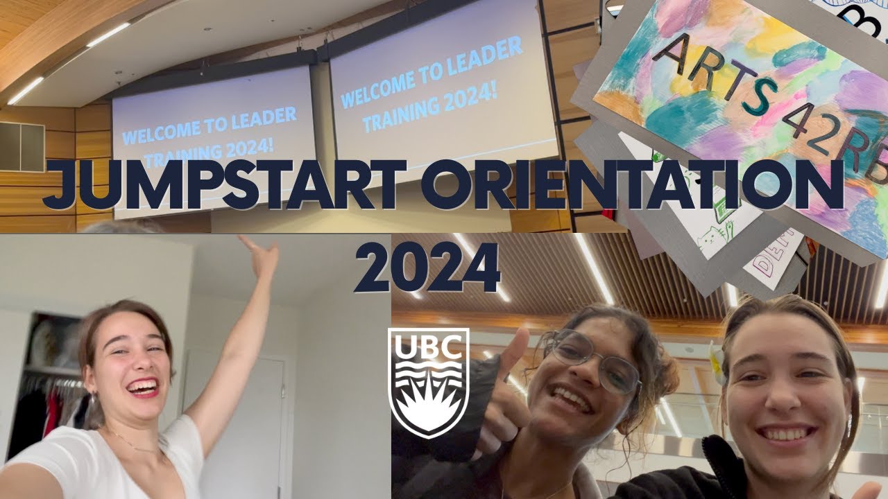 JumpStart Orientation 2024 Vlog @ UBC