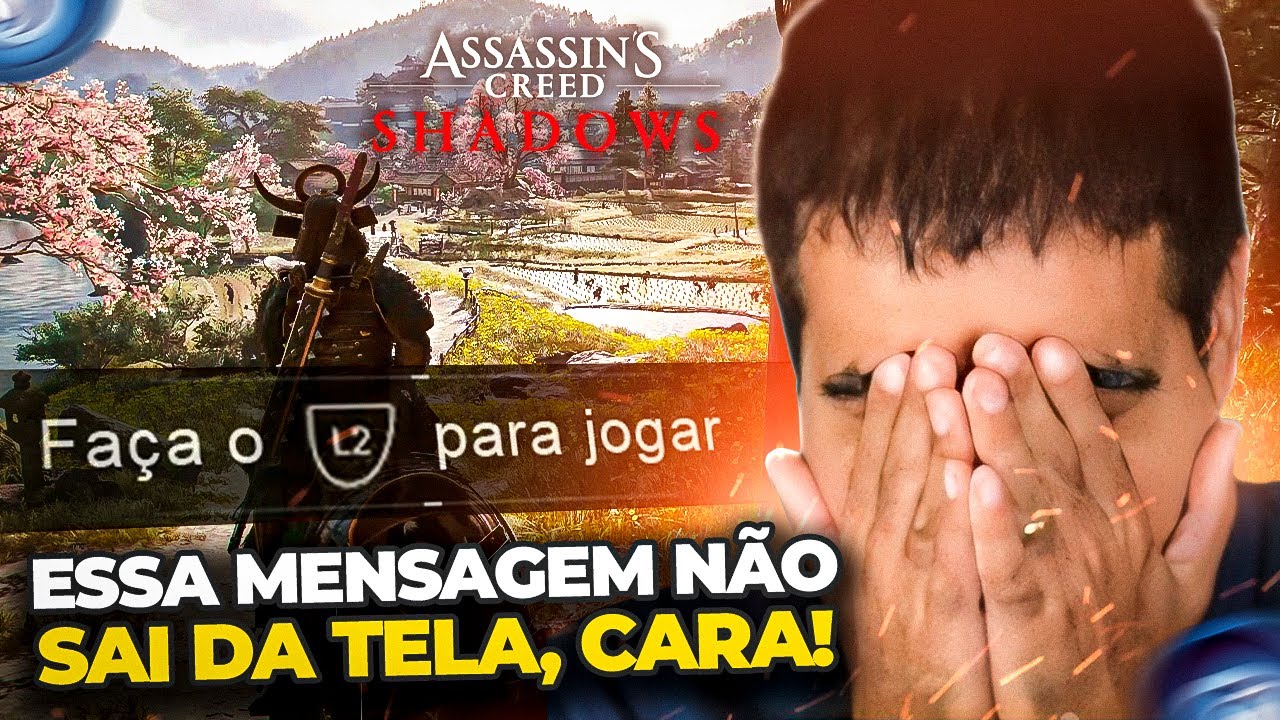 UBISOFT ME BLOQUEOU? NÃO CONSIGO mais JOGAR Assassin's Creed Shadows