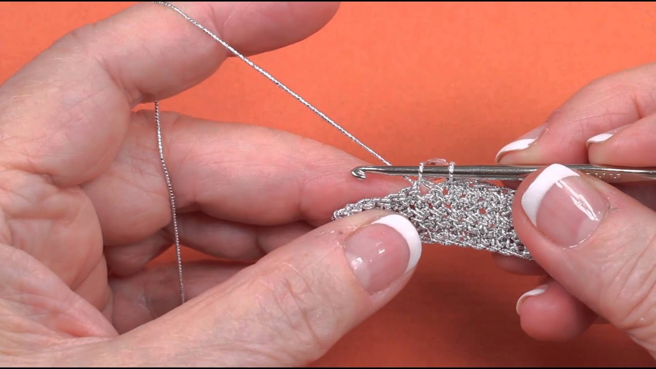 Single Crochet With A Bead