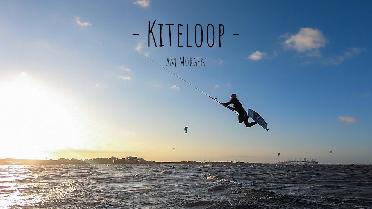 Kiteloops am Morgen gegen Müdigkeit und Sorgen