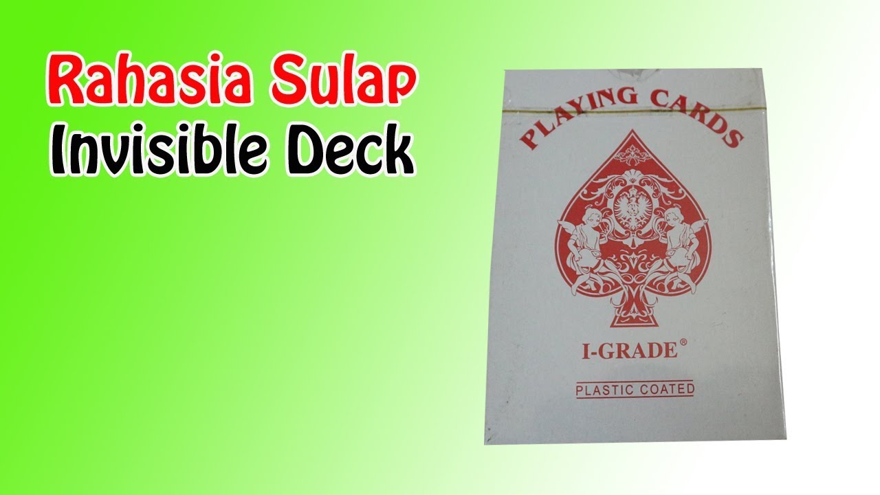 Rahasia Sulap Invisible Deck | Tutorial Magic | Card Magic | Sulap Kartu | Dimen Shop