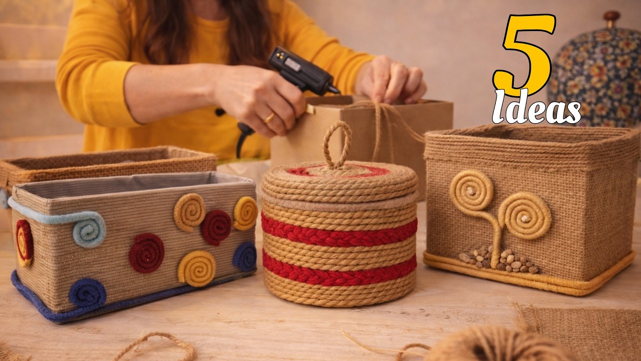 I Turned Old Cardboard Into Luxury Storage!”😱📦♻️ 5 Genius Recycling Ideas that will amaze you