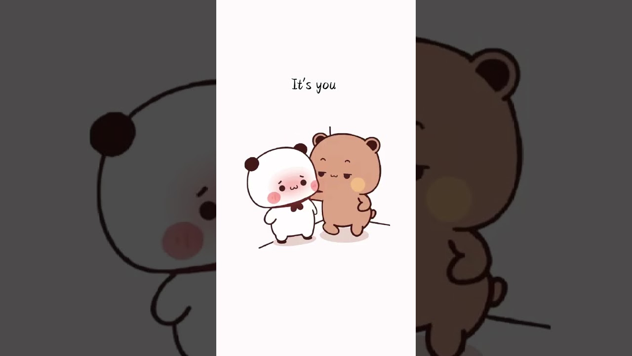 It's you 🐻❤️🐼 #cute #dudu #bubududu #bubu  #funny #love #lovestory #dudulove