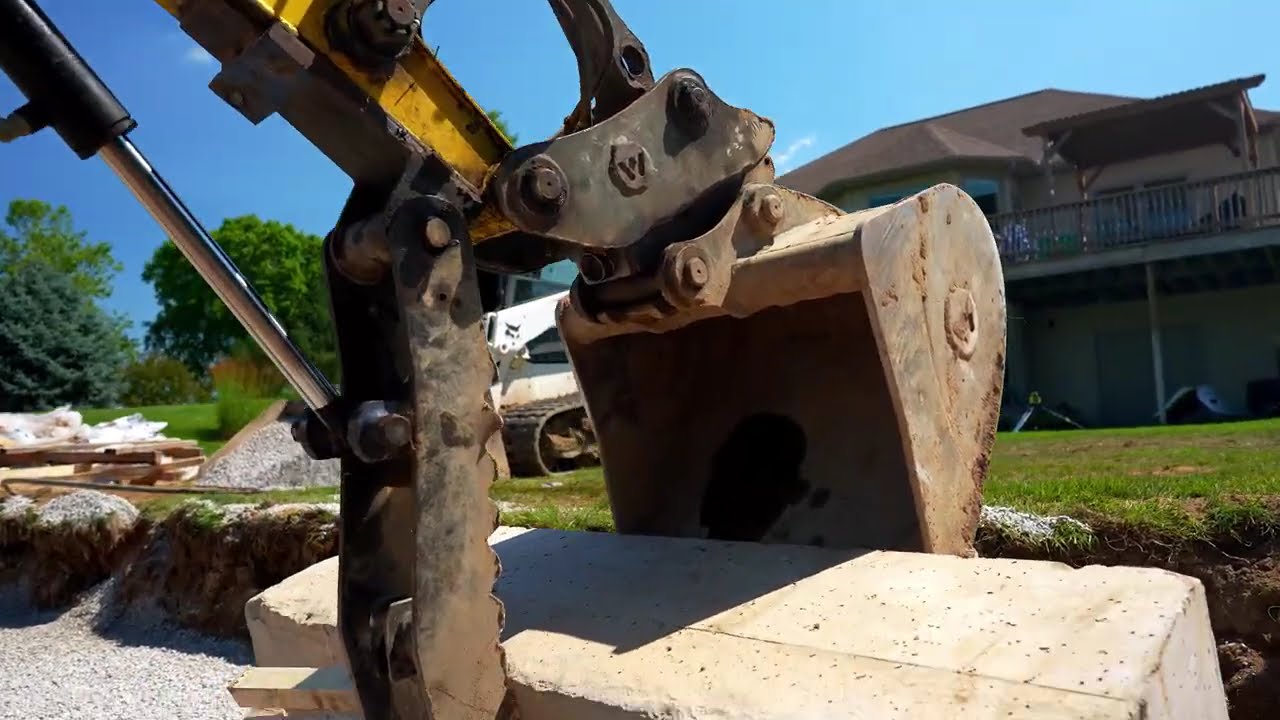 Lakefront Seawall and Beach Construction | Heavy Equipment in Action