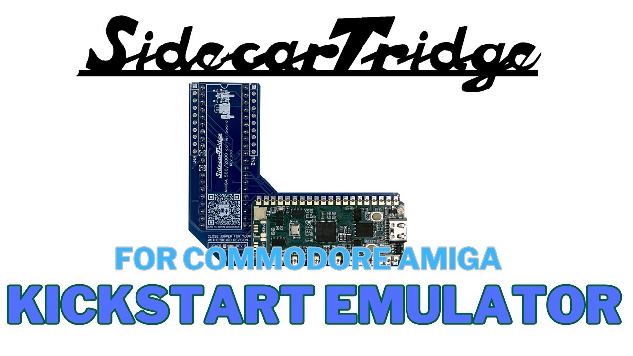 SidecarTridge Kickstart Quick Start for Commodore Amiga