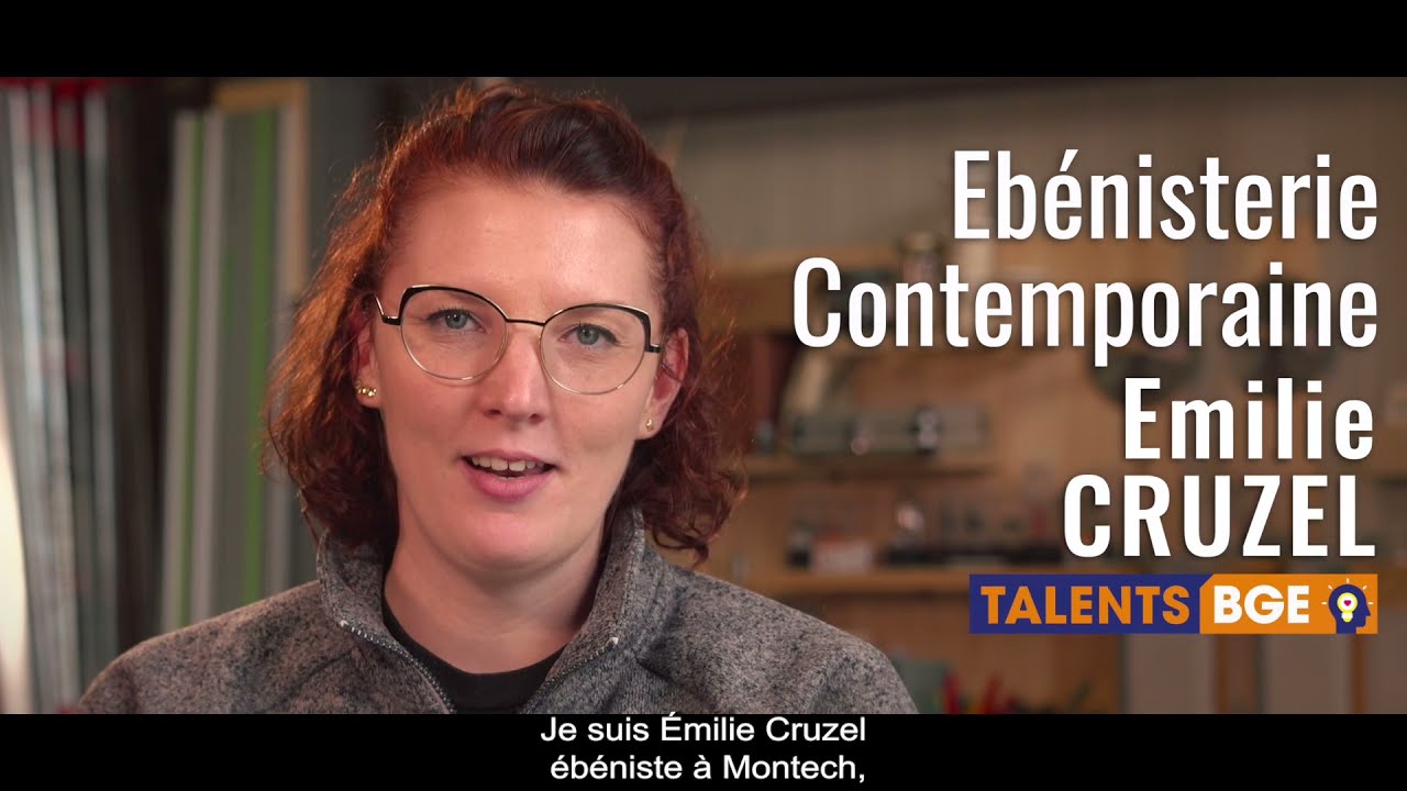 Portrait d'entrepreneur : Emilie CRUZEL, ébéniste contemporaine à Montech dans le Tarn-et-Garonne