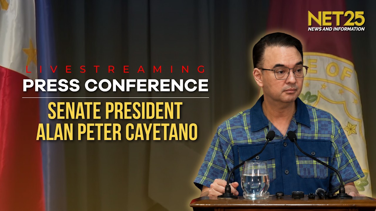 Press Conference of SP Alan Peter Cayetano | June 8, 2026
